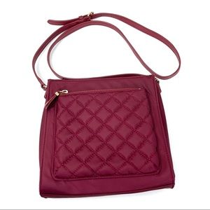 Talbots Quilted Front Pocket Crossbody Bag